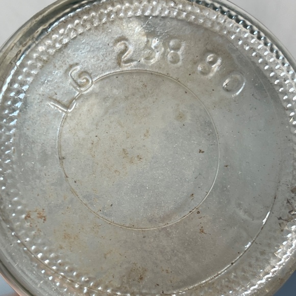 Lot of 2 Old Glass Pepsi soda pop bottles; clear & red white blue label vintage - Picture 5 of 8